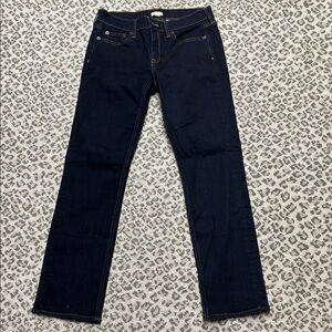 JCrew dark wash straight leg jeans sz 26